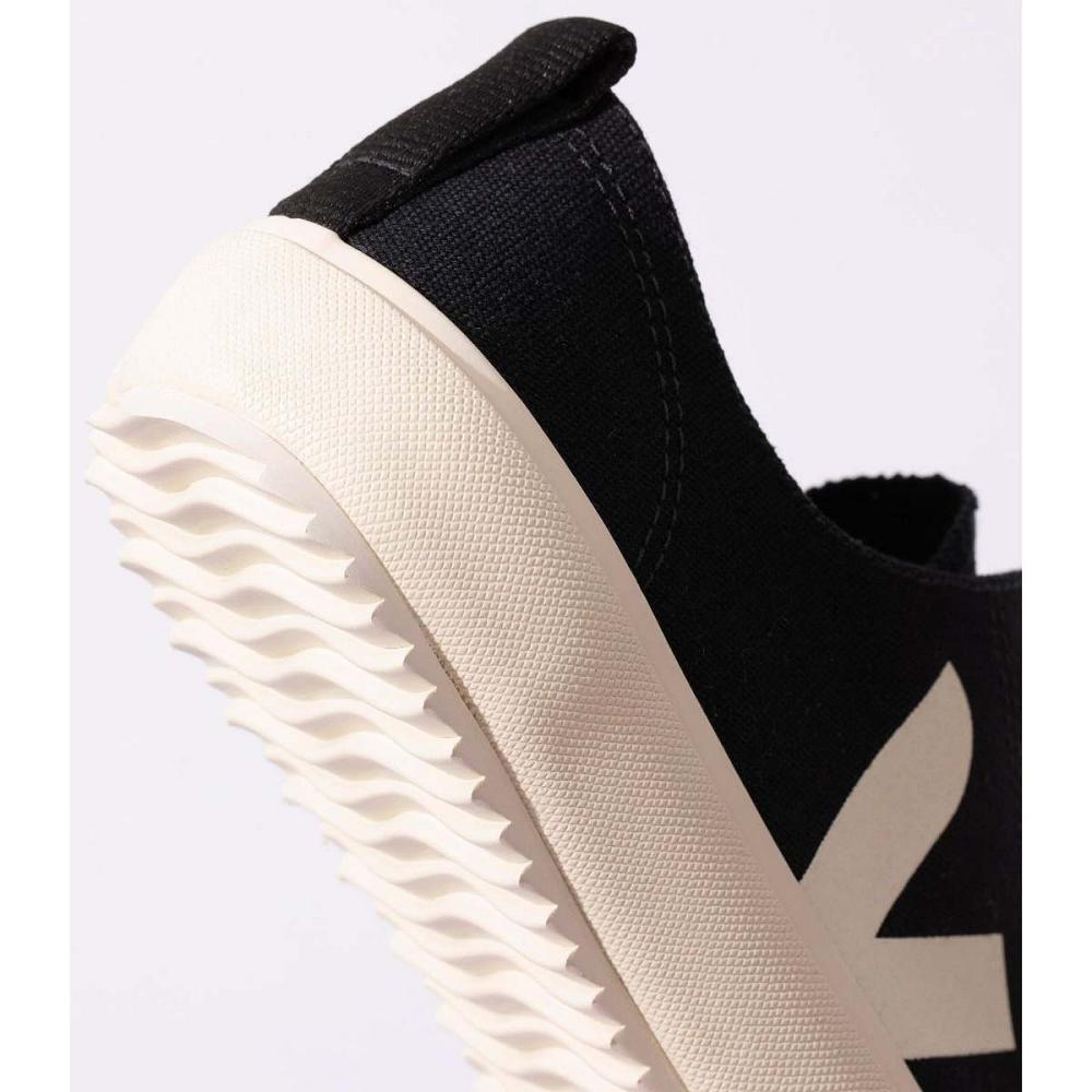 Veja NOVA CANVAS Men's Shoes Black | CA 210AHK